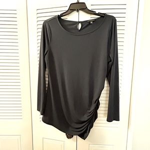 Banana Republic pretty top with ruching. SZ XL